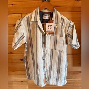 Sovereign Code Evander Boys Button Down Shirt sz L(14-16) New With Tags